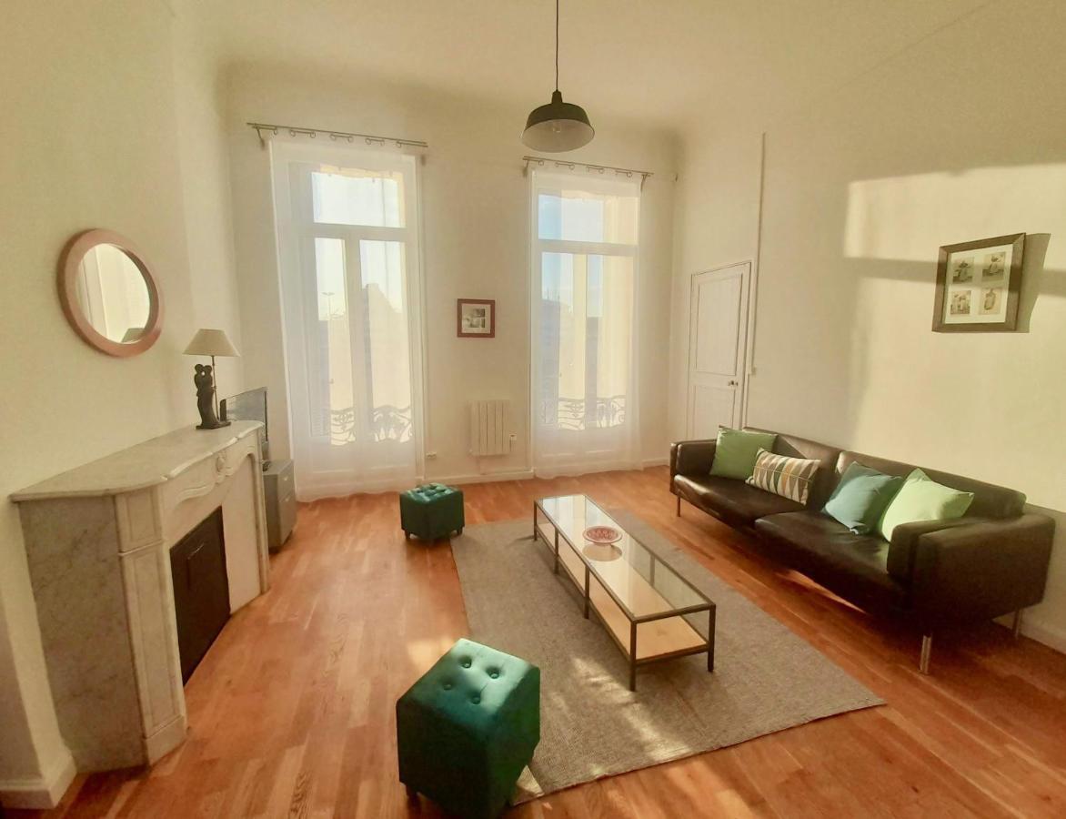Spacieux Et Lumineux Appartement Vue Mer Joliette 마르세유 외부 사진